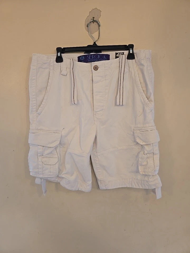 Tokyo Laundry Pantaloncini cargo da uomo Lewes multitasche in pile