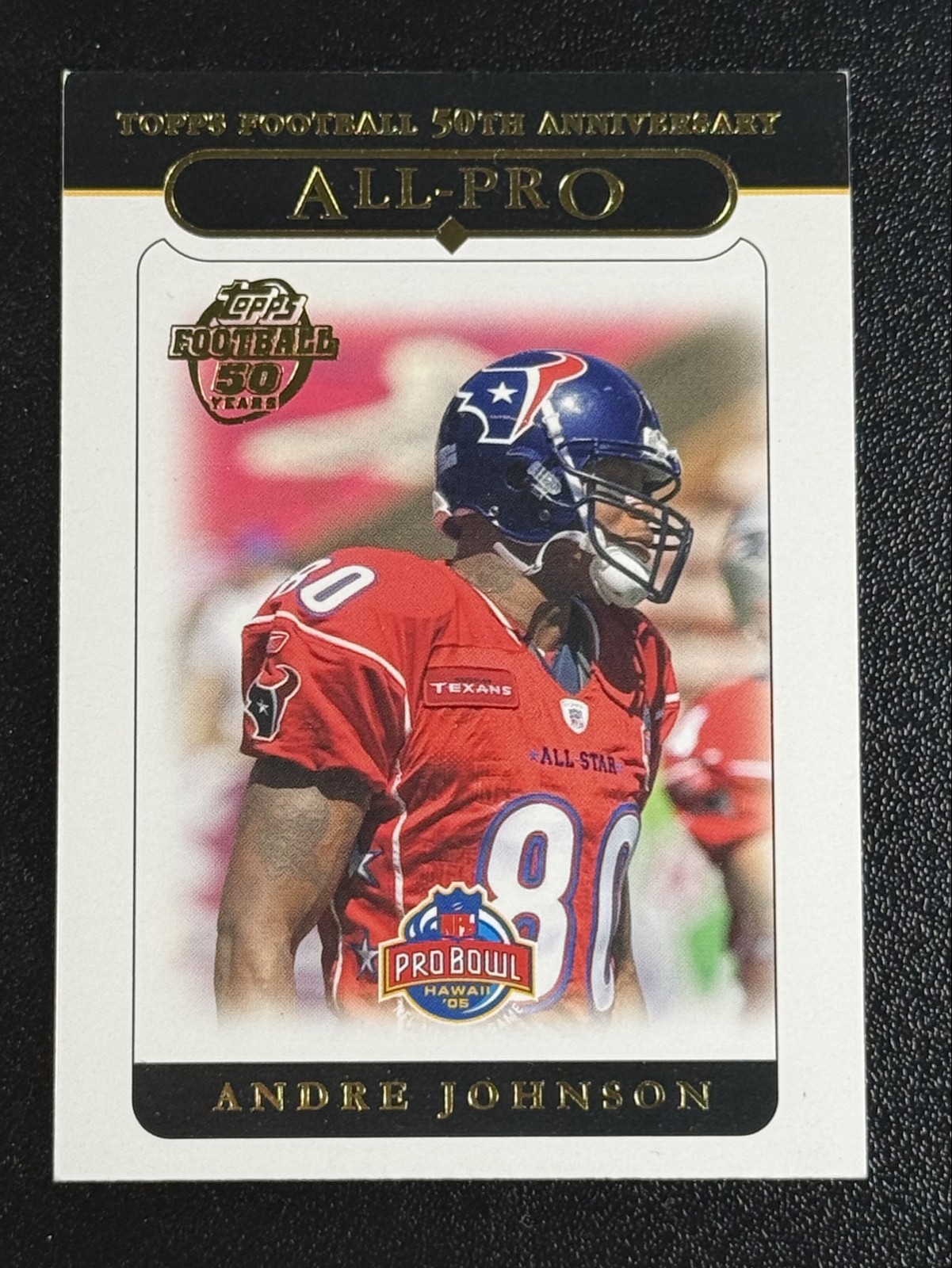 2005 Topps - All-Pro Andre Johnson Texans #355