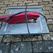 Einhell Corded Electric Table Saw Bench Saw, Red/Silver (Used)