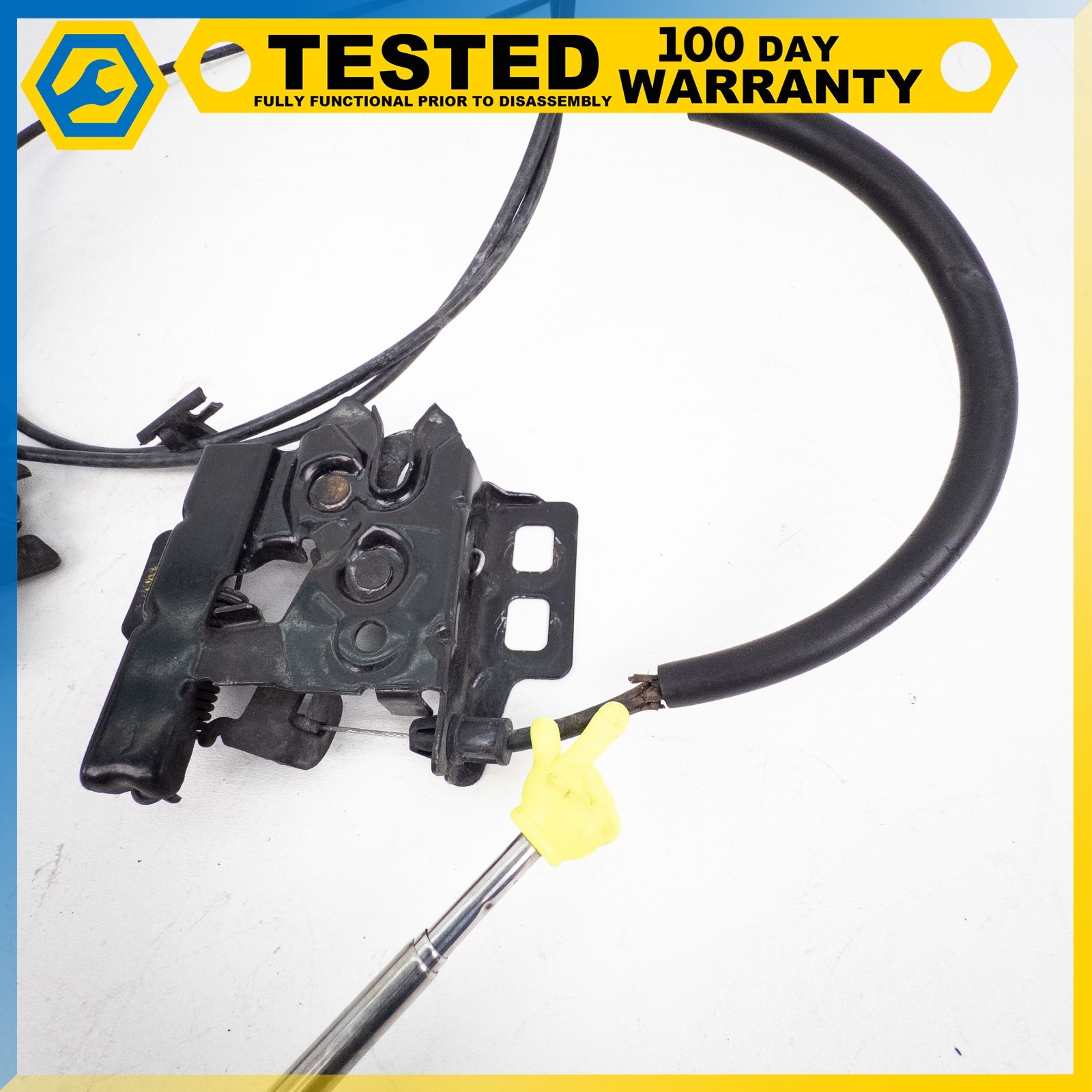 05-13 CHEVROLET CORVETTE C6 FRONT HOOD LATCH RELEASE HANDLE CABLE ASSEMBLY OEM