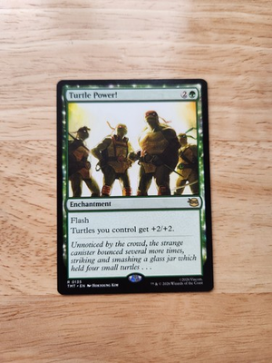 #ad MTG Turtle Power Rare TMT 0135 TMNT Magic Universes Beyond Teenage Mutant Ninja $1.50