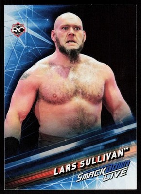 2019 Topps WWE SmackDown Live Lars Sullivan #31 WRESTLING CARD Rookie RC