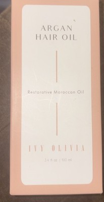 Ivy Olivia Argan Hair Oil restorative Moroccan oil 3.4oz New!