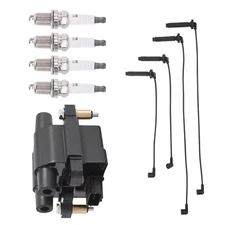 Ignition Coil + Spark Plugs + Wires For Subaru Impreza 2.5L 2005-2010 UF-538
