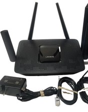 Linksys MR9000 Tri-Band Mesh WiFi 5 Router AC3000, 4-LAN Ports, Ultra-Fast Black