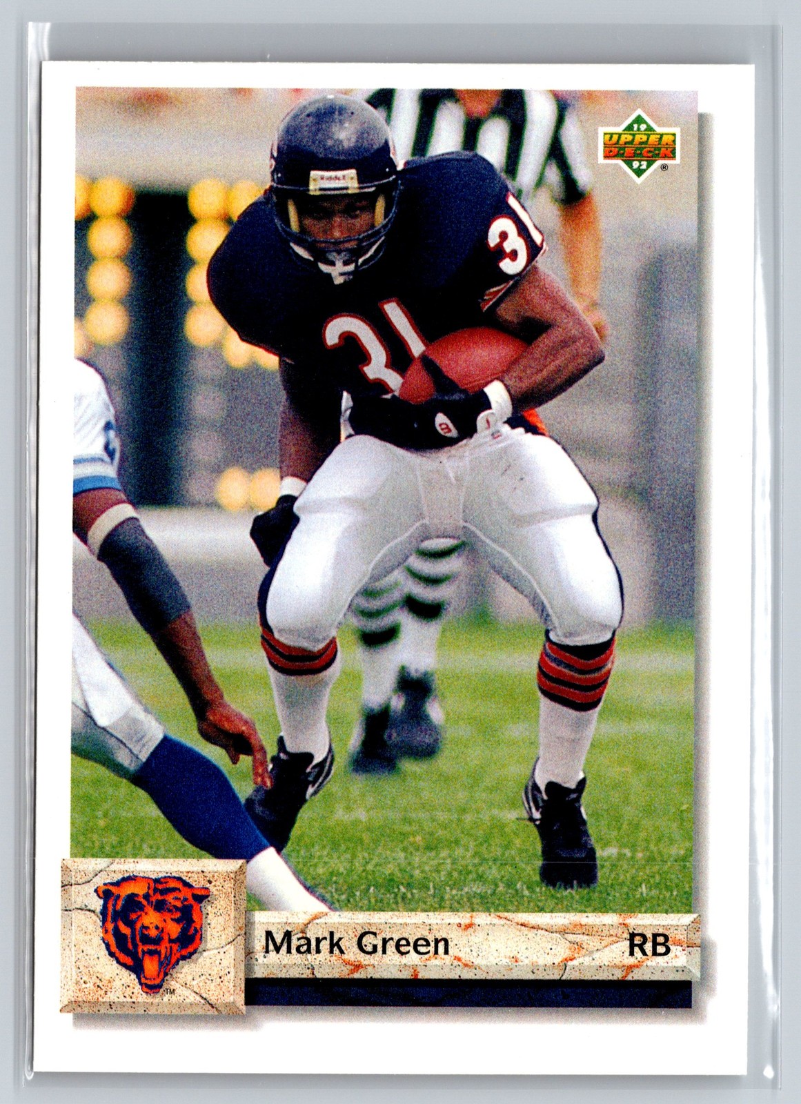 1992 Upper Deck #546 Mark Green Chicago Bears