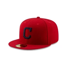 Authentic New Era MLB 59Fifty Fitted Cap Cleveland Guardians 2017 Low Profile