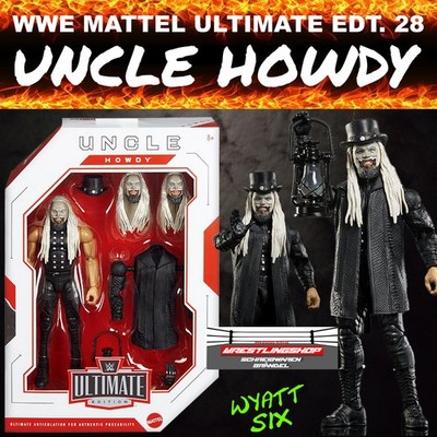 WWE MATTEL ULTIMATE EDITION SERIE 28 UNCLE HOWDY WRESTLING FIGUR ELITE WYATT SIX
