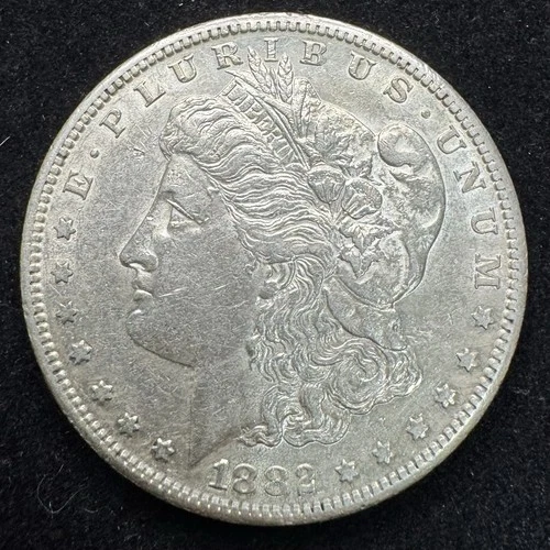 1882 S Morgan Silver Dollar XF Condition