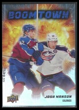 2025-26 Upper Deck #BT-9 Josh Manson Boomtown