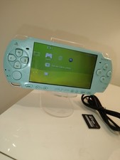 Sony PSP-2000 Handheld System Blue, USB Charger, Memory Card Excellent