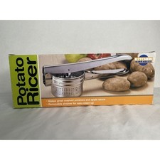 Potato Ricer Masher Heavy Duty Stainless Steel Press Mashed Potatoes Kitchen