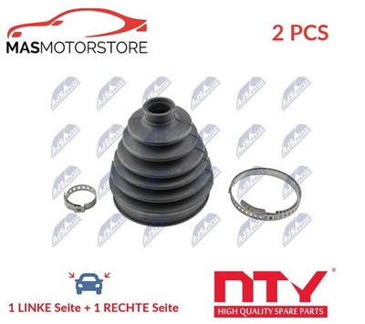 ACHSMANSCHETTE ANTRIEBSWELLE PAAR WHEEL SIDE NTY NOP-016 2PCS V NEU OE QUALITÄT
