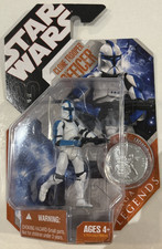 Star Wars 30th 501st Legion Trooper 3.75  Action Figure w  Coin Saga Legends