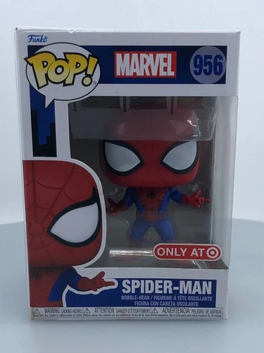 Funko POP! Marvel Spider-Man #956 Target Exclusive Vinyl Figure DAMAGED BOX