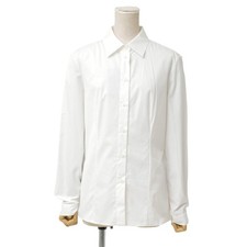 Mint PRADA Long sleeve shirt Size 42 White dress shirt Branded clothing seco...