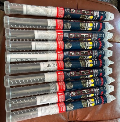 Lot of 10 Bosch RC2104 Rebar Cutter SDS Plus Drill Bits 5/8 x 12 Carbide NEW