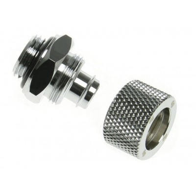Bitspower Anschluss gerade G1/4 AG auf 11/8mm - silber glänzend