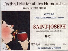 ETIQUETTE VIN Bd - Dessinateur Avoine