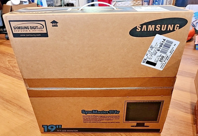 Samsung SyncMaster 914V 19 Inch LCD Widescreen Monitor Black NISB NEW IN BOX