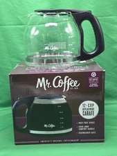 Mr. Coffee 12 Cup Glass Replacement Coffee Carafe, Newell, Genuine OEM