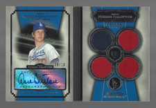 Don Sutton 2013 Topps Museum Collection Relics Patch Booklet Auto 9/10