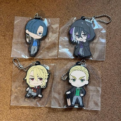 Black Butler Redmond Bluer Violet Green Hill Rubber Mascot Keychain