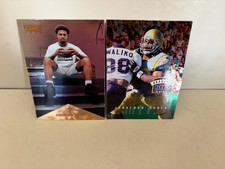 LOT OF 2 JONATHAN OGDEN 1996 Pinnacle Rookie Cards #175 149 BALTIMORE RAVENS HOF
