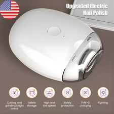 Electric Toe Nail Clippers For Thick Nails Nail Trimmer Cutter Usb Rechargeable