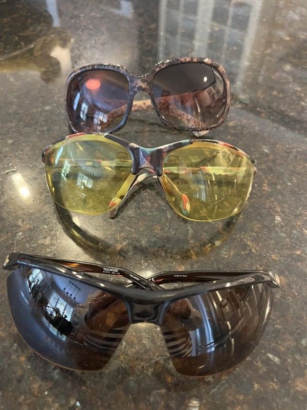 Set Of 3 Eye Protection (Sun Glasses) Snake Skin Fashion/Nike Sport/Ski & Snow.