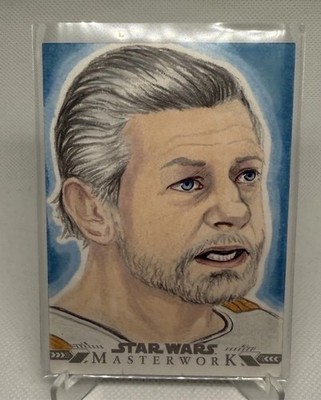 2023 Topps Star Wars Masterwork Kino Loy Sketch by Benjamin Lombart
