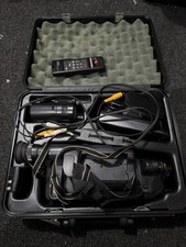 Canon E53A Black Canovision 8mm 8x Zoom Video Camera, Charger  Case FOR PARTS
