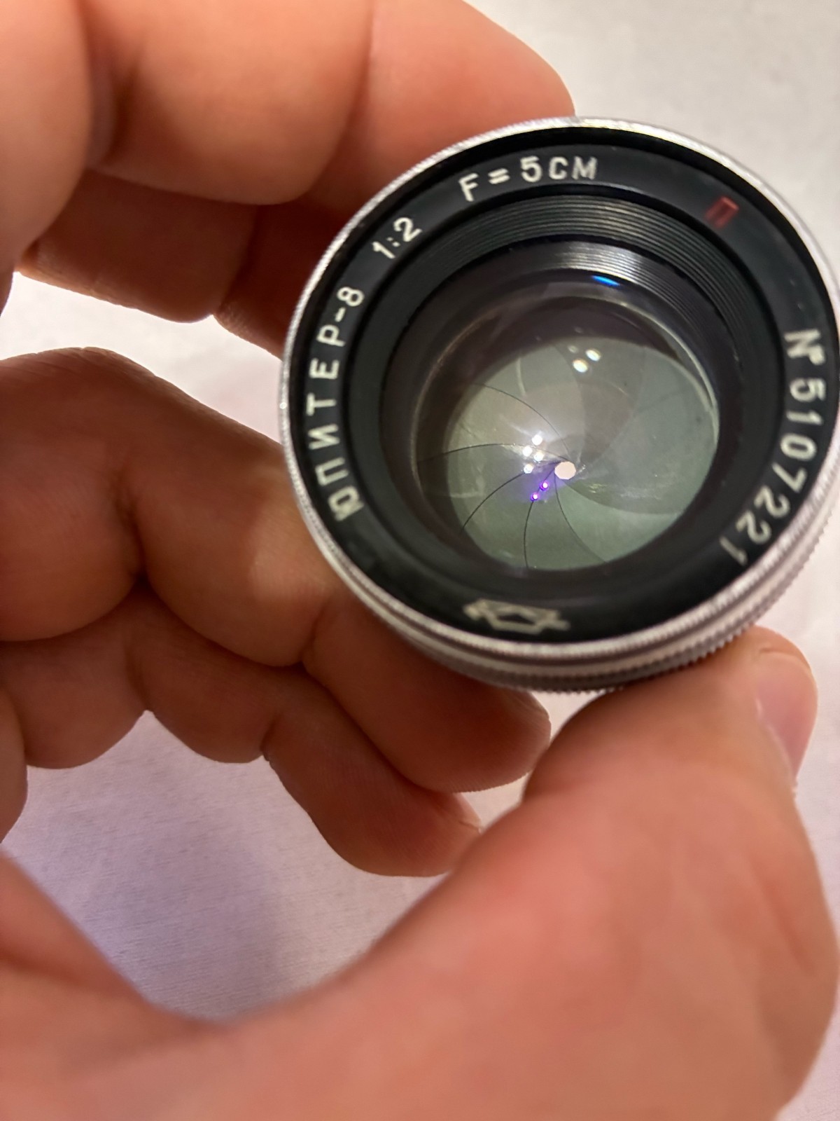 KMZ JUPITER 8M lens 50 мм f/2 bracing CONTAX RF  KIEV rare 5107221