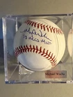 Michael Wacha Signed Baseball with Inscription and Display Case