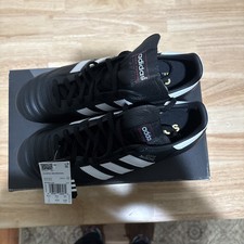 Adidas Copa Mundial Men's Black Leather Football Soccer Cleats 015110 NEW