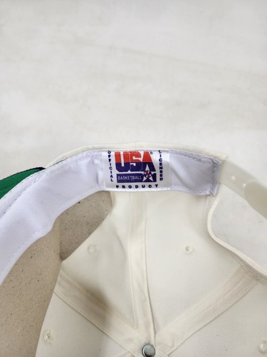 NWT Vintage USA Basketball Snapback Hat Sports Specialties Script Dream Team - Picture 14 of 16
