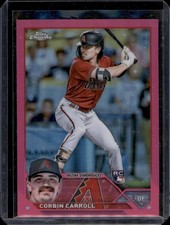 Corbin Carroll [Pink] #95 Prices [Rookie] | 2023 Topps Chrome