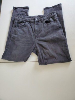 American Eagle Women's Regular Black Stretch Straight Leg Denim  Jeans Size8