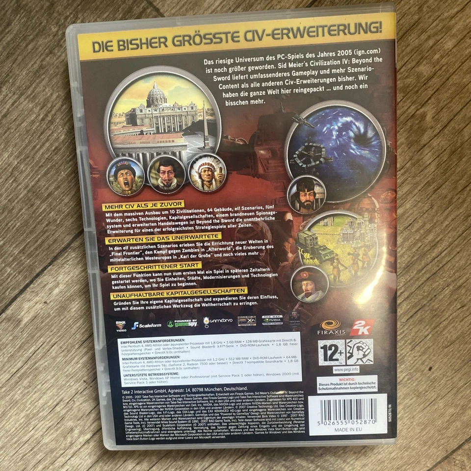 Civilization 4: Beyond the Sword AddOn - Bild 4 von 4