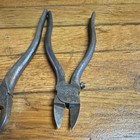 Lot of 2 Diagonal Cutting Pliers/Nippers Black Metal Hand Tools — photo 4