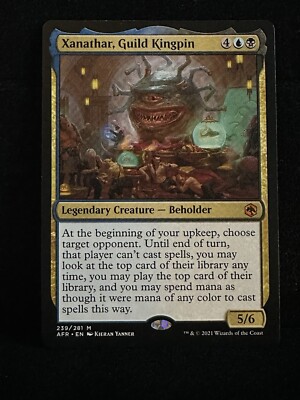 Xanathar, Guild Kingpin - MTG D&D M 239 NM | eBay Xanathar, Guild Kingpin - MTG D&D M 239 NM | eBay
