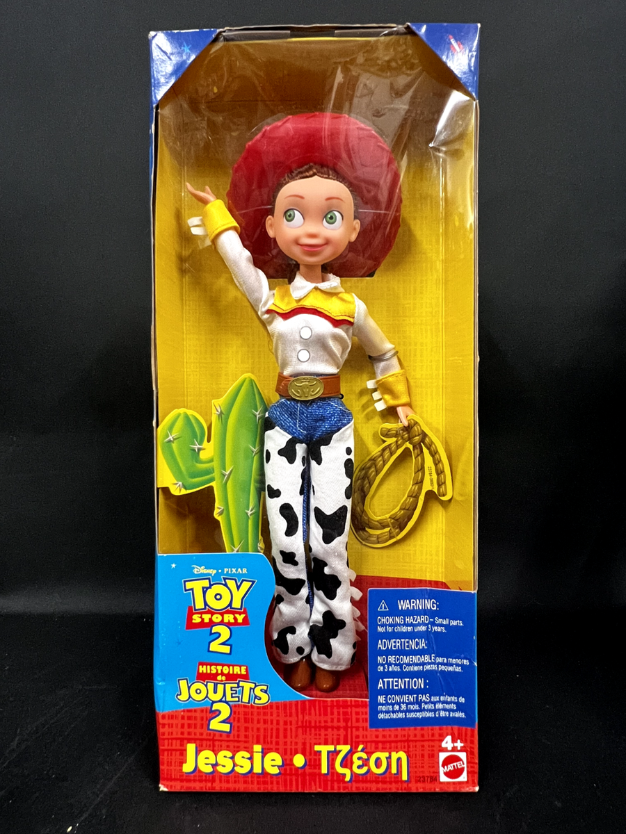 Vintage 1999 Mattel Walt Disney Pixar Toy Story 2 Cowgirl Jessie