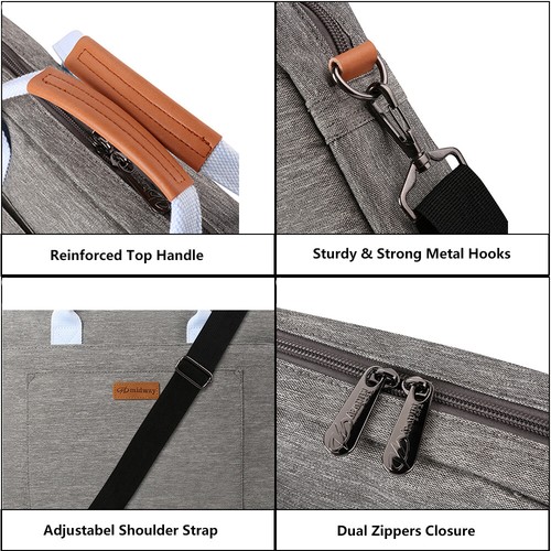 Laptop Travel Shoulder Messenger Bag Carry Case For 15.6" HP ProBook/ZBook Power - Picture 5 of 26