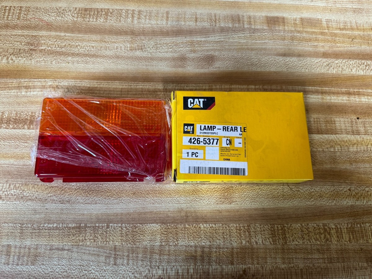 CAT GENUINE OEM 426-5377 LAMP - REAR LE CATERPILLAR 4265377 | eBay