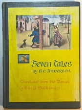Seven Tales Christian Andersen By H. C. Andersen 1959 Eva Le Gallienne Vintage