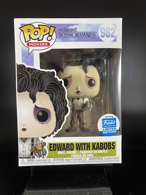 Funko Pop! Movies Edward Scissorhands Edward With Kabobs 982 Exclusivo - Moça do Pop - Funko Pop é aqui