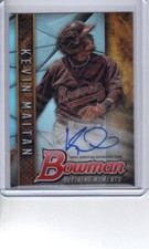 KEVIN MAITAN Autograph 2017 Bowman Chrome Draft Auto Defning Moment 37/99 Braves
