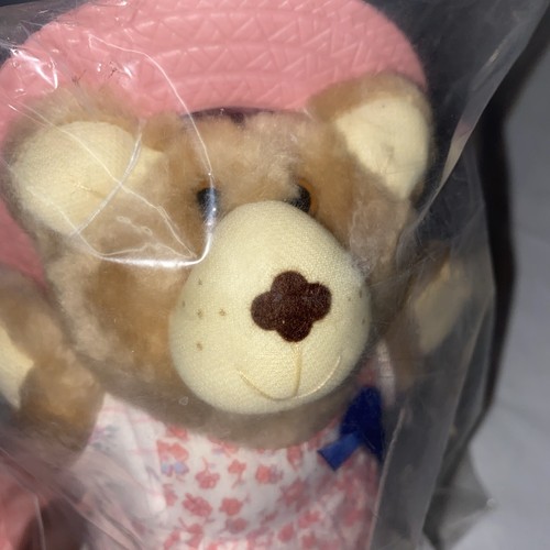 Vintage Furskins Bear 7" Wendy's Promo 1986 Furskins Plush Bear - Picture 4 of 5