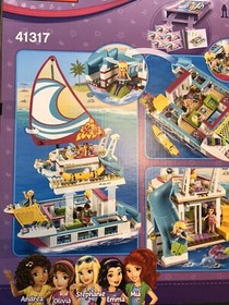 LEGO Friends &lsquo;Sunshine Catamaran&rsquo; 41317 Boat Cruise Yacht Gift RETIRED Fast Ship