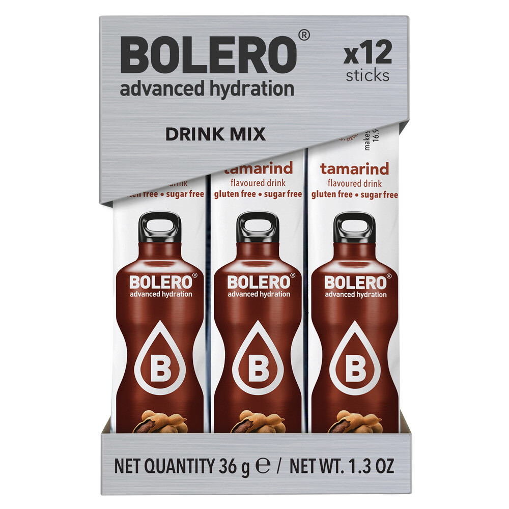 BOLERO Drinks - 12 sticks da 3g - TAMARIND (bevanda solubile)